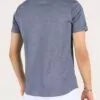 Blue Short Sleeve Men's Shirt